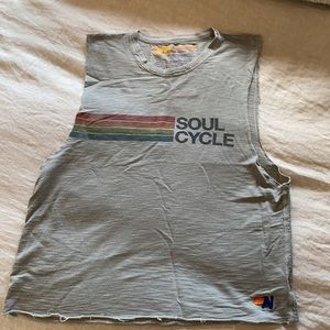Aviator Nation x Soul Cycle tank